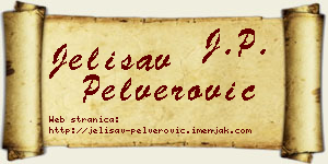 Jelisav Pelverović vizit kartica
